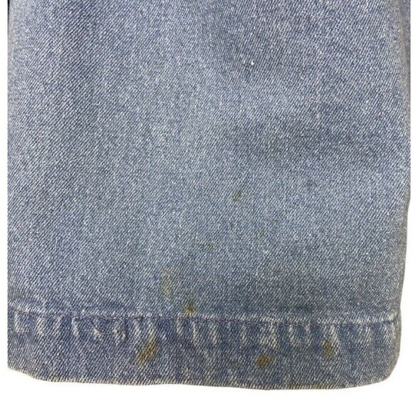 Vintage 90s Denim Duster Long Chore Coat Size L/XL - Picture 11 of 13